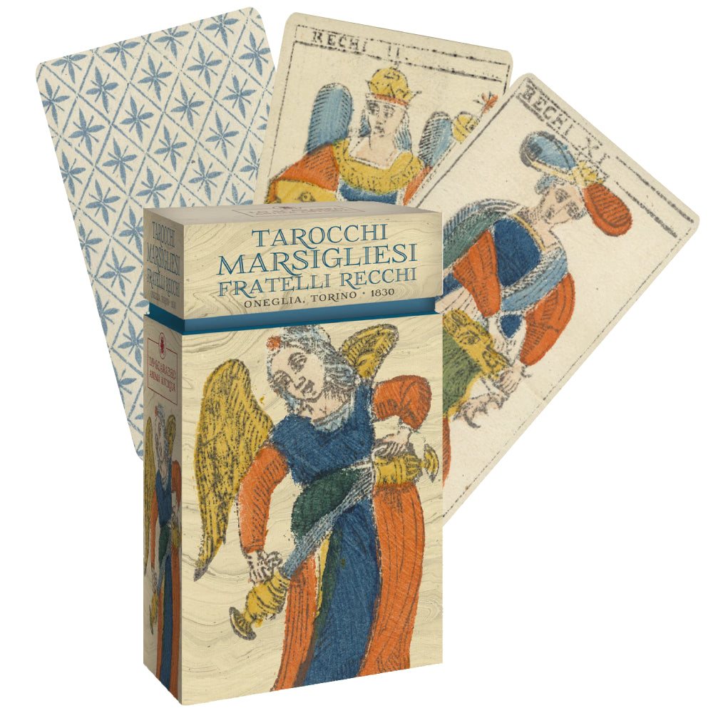 Tarocchi Marsigliesi Fratelli Recchi tarot cards Lo Scarabeo