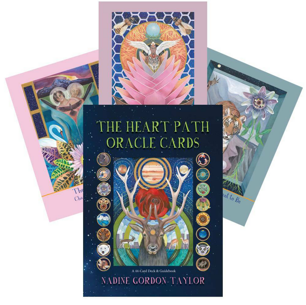 The Heart Path Oracle Cards Bear and Company