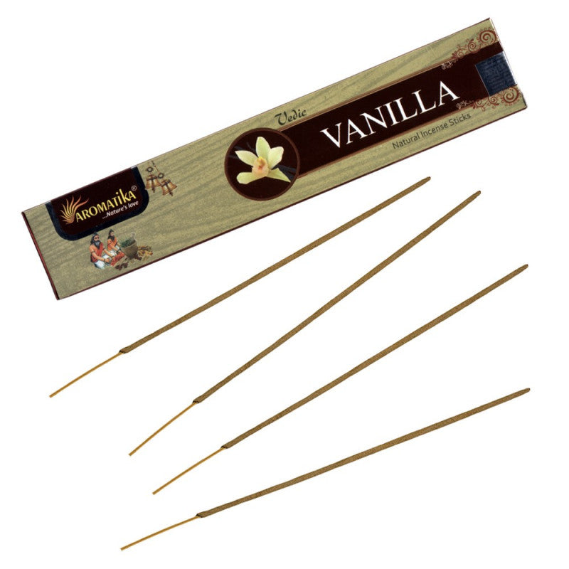 Vedic Vanilla Natural Incense Sticks Aromatika