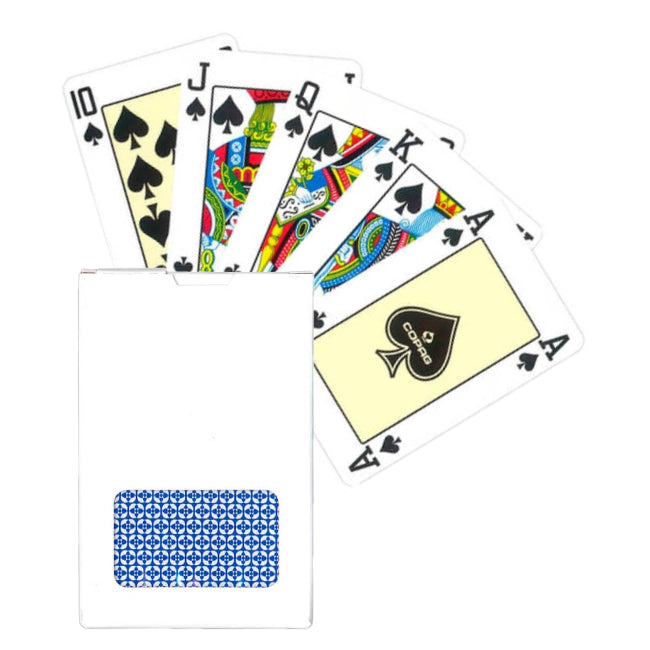 COPAG Bridge plastic cards (Blue)