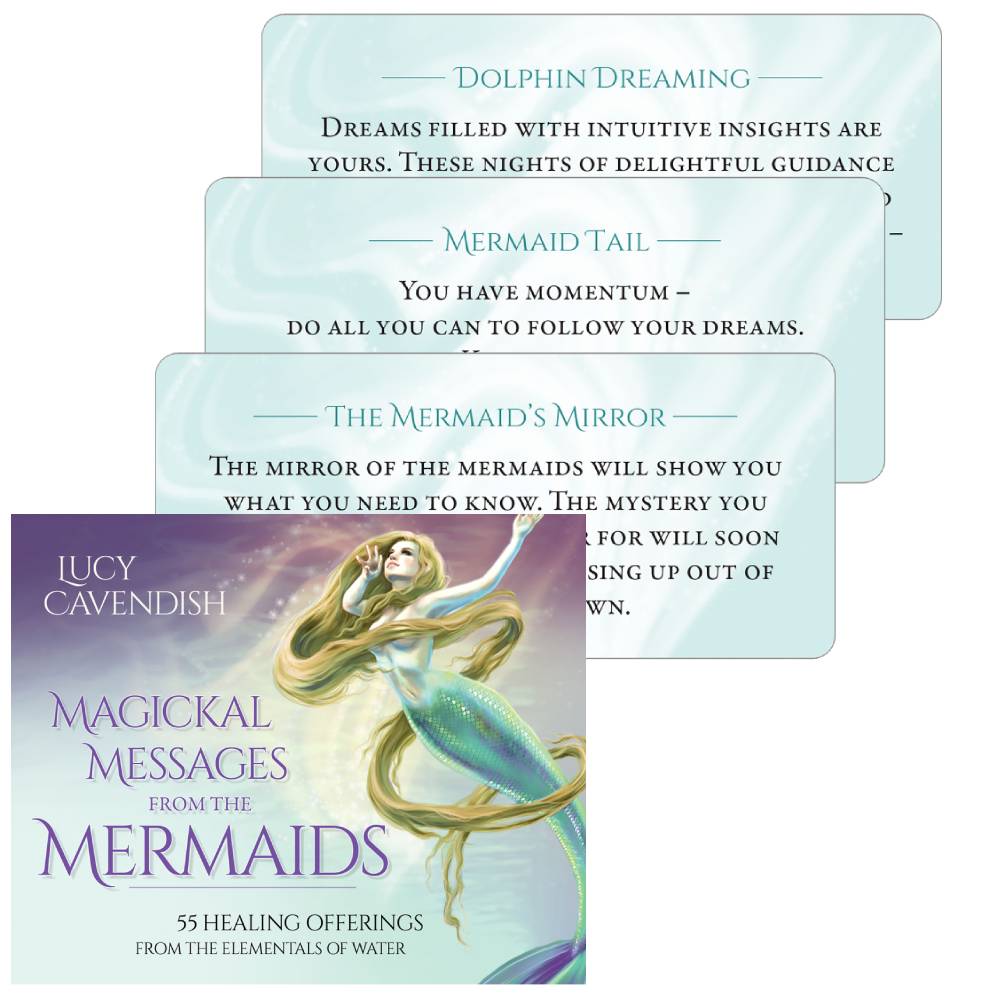 Magickal Messages From The Mermaid Inspiration Cards Blue Angel