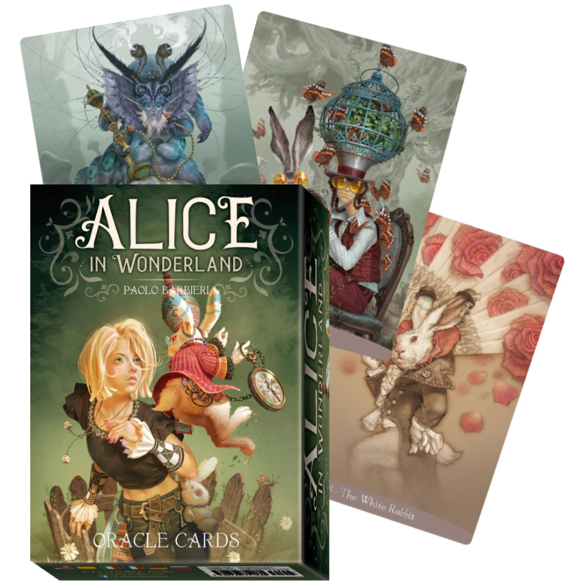 Alice in Wonderland Oracle cards Lo Scarabeo