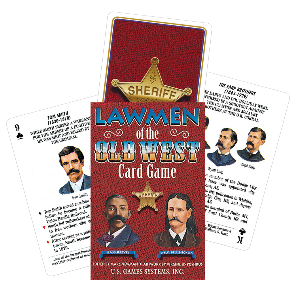 Lawmen Of The Old West Playing Card Game Us Games Systems