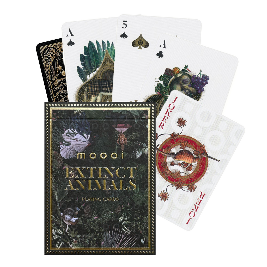 Moooi Extinct Animals Playing Cards Theory11