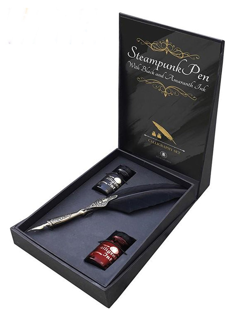 Steampunk Pen Calligraphy Set Lo Scarabeo