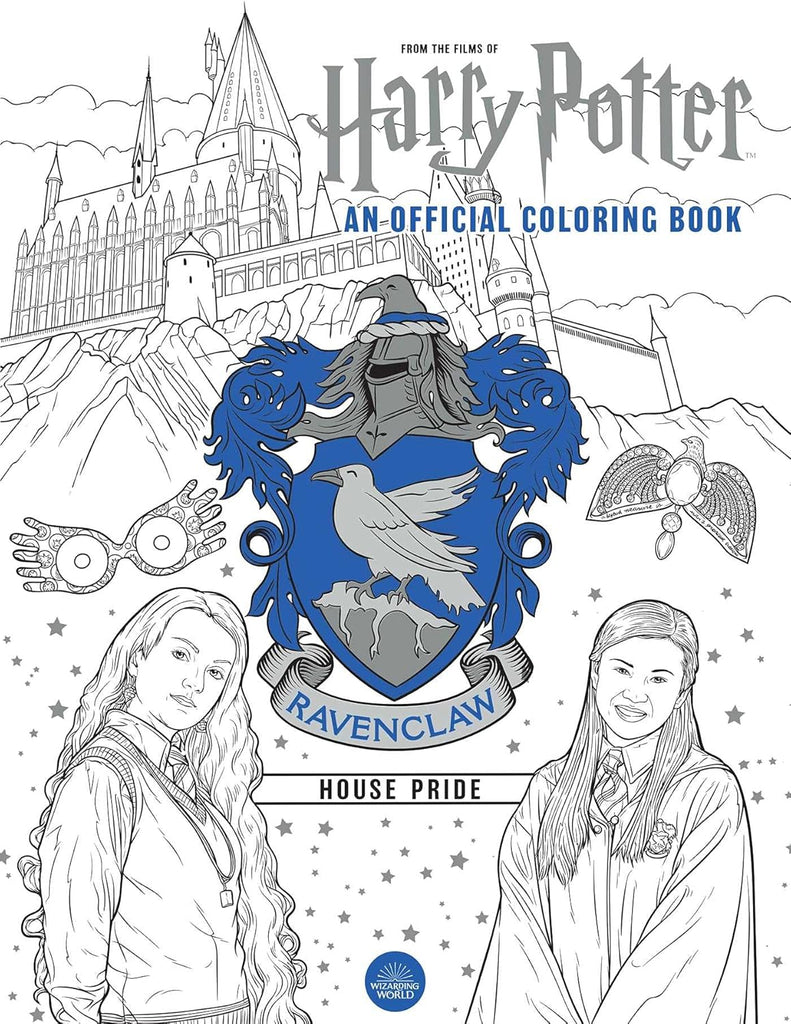 Harry Potter: Ravenclaw House Pride: The Official Coloring Book Insight Editions