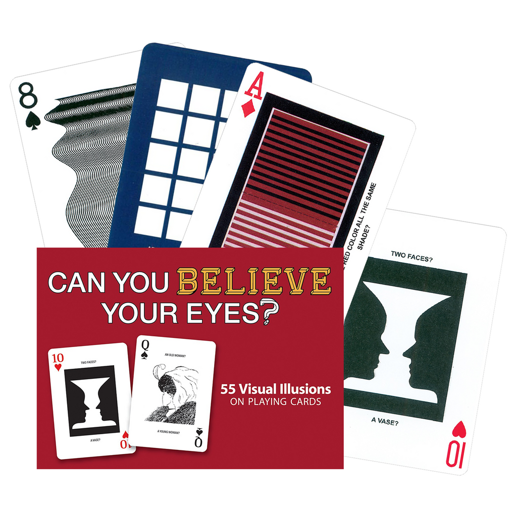 Can You Believe Your Eyes Playing Cards US Games Systems