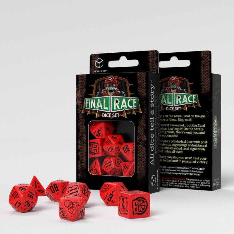 Final Race Dice Set Engine Roar