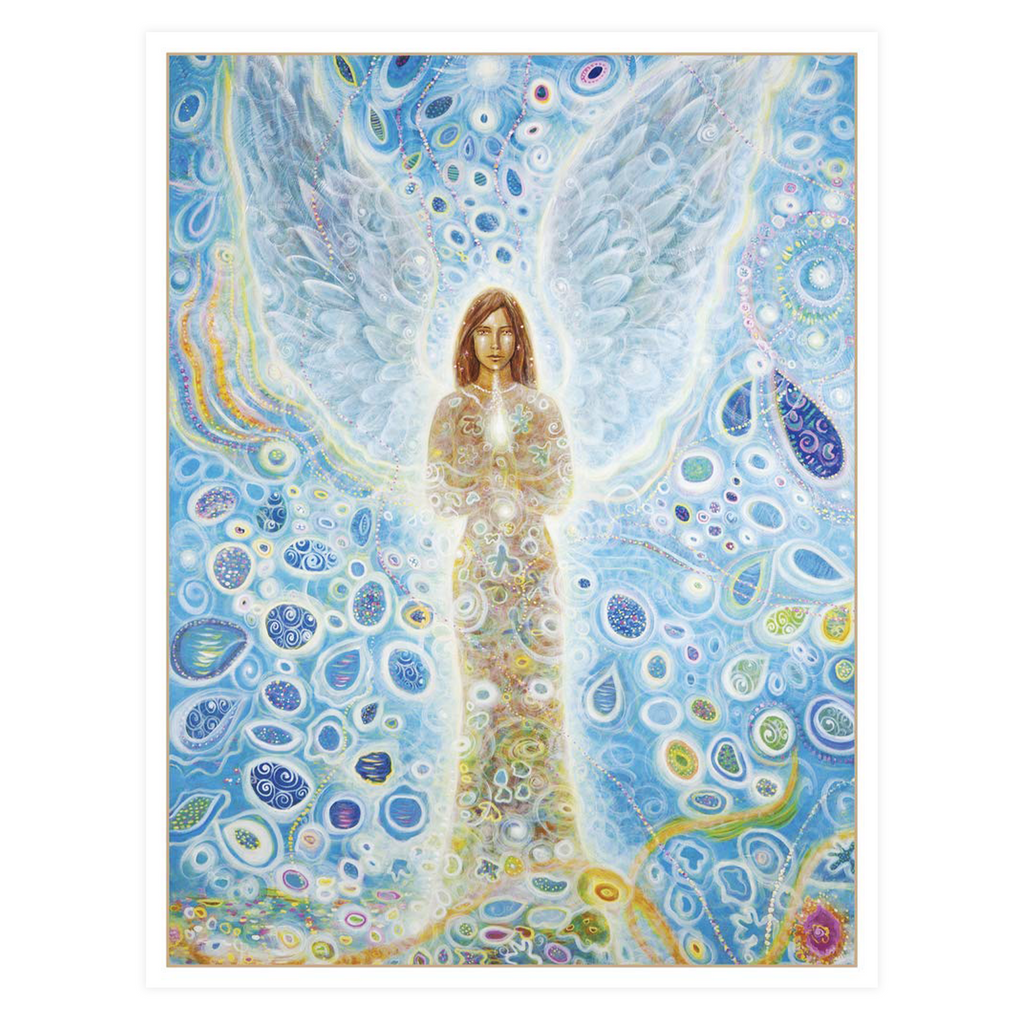 Angels writing, healing and creativity journal Blue Angel