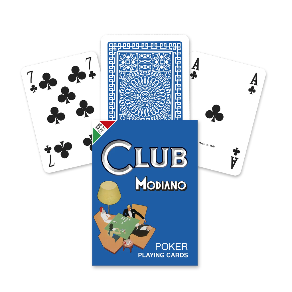 Poker Club Blue Back Modiano