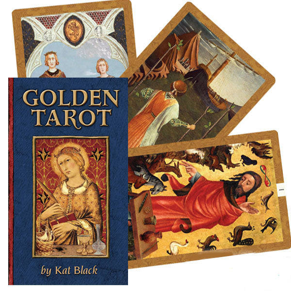 Golden Tarot cards US Games Systems