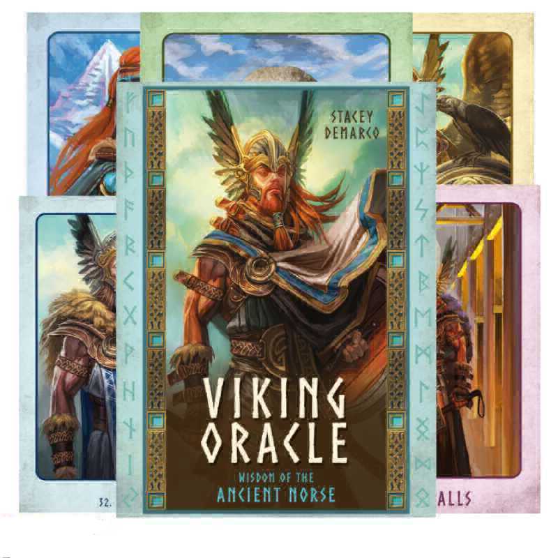 Viking Oracle Cards Blue Angel