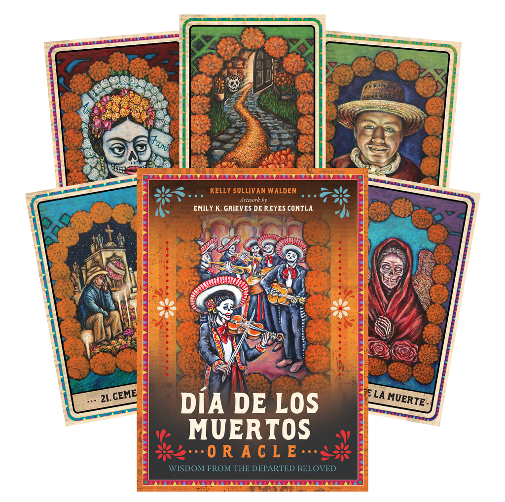 Dia De Los Muertos Oracle cards Blue Angel