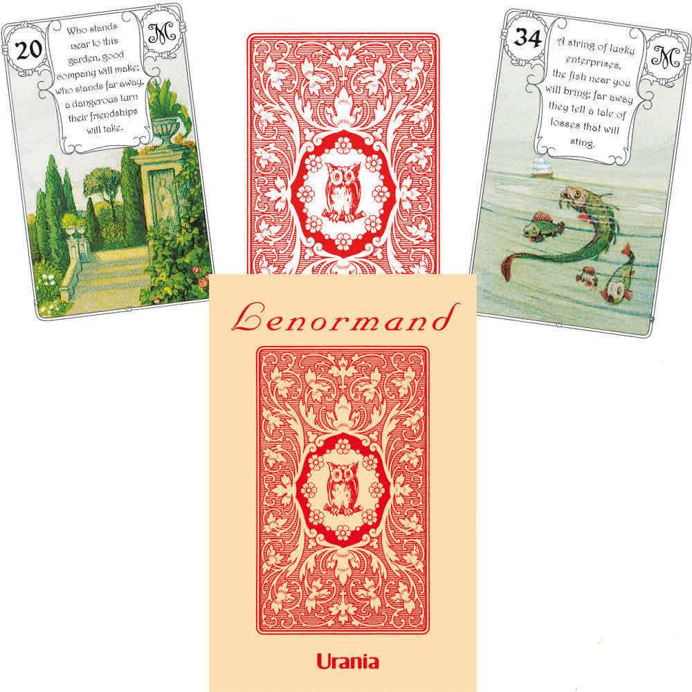 Red Owl Lenormand Cards AGM