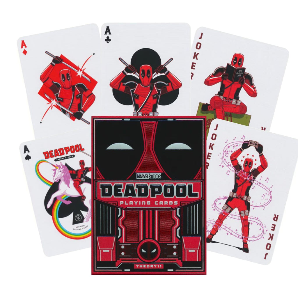 Deadpool playing cards Theory11