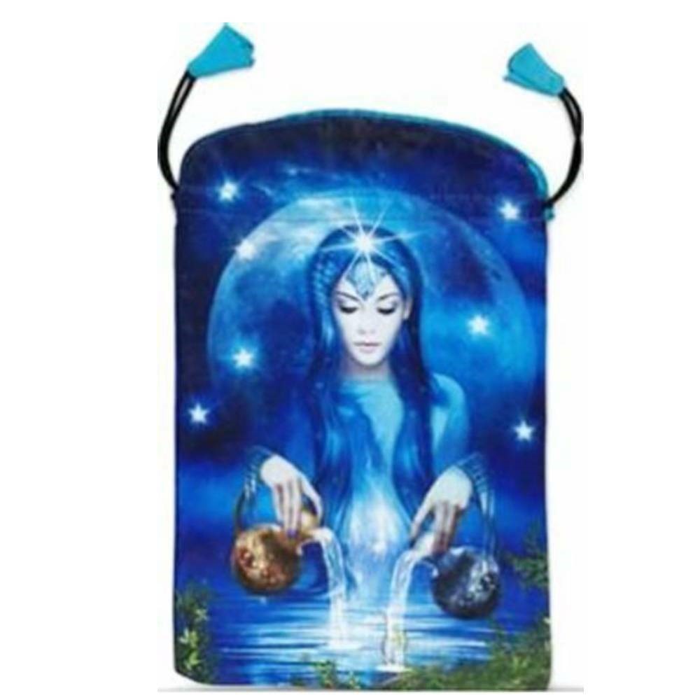 Arcanum Satin Tarot Bag for Cards Lo Scarabeo