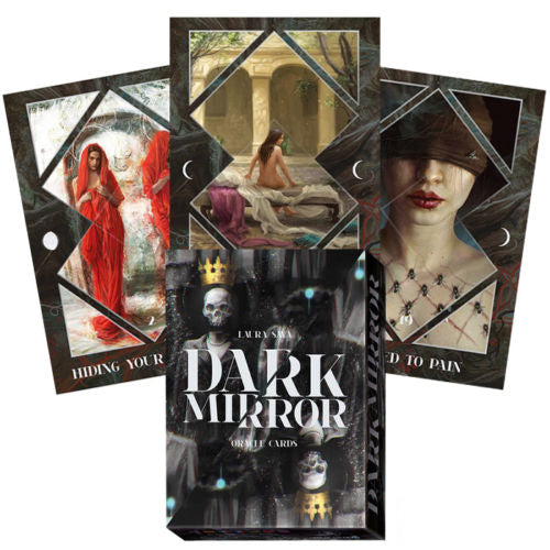 Dark Mirror Oracle Cards Lo Scarabeo