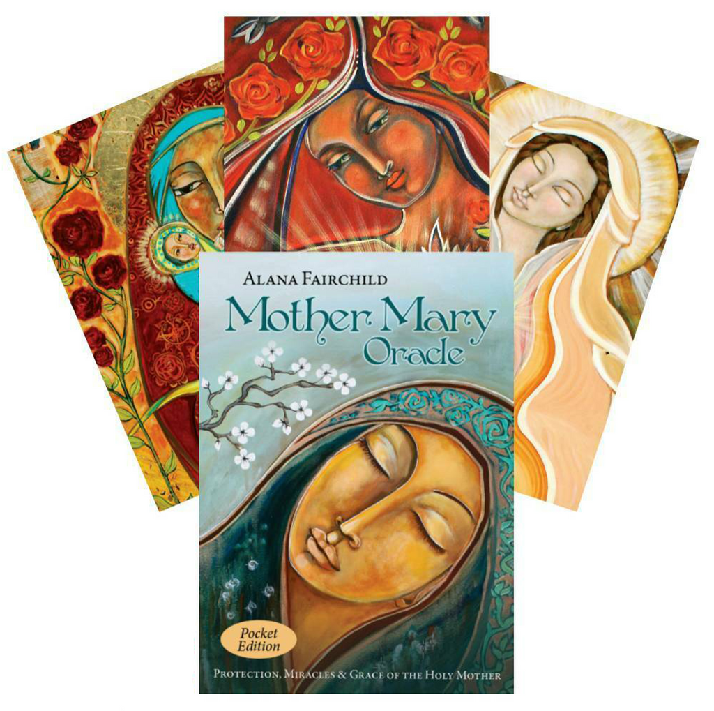 Mother Mary Oracle Pocket Edition Cards Blue Angel