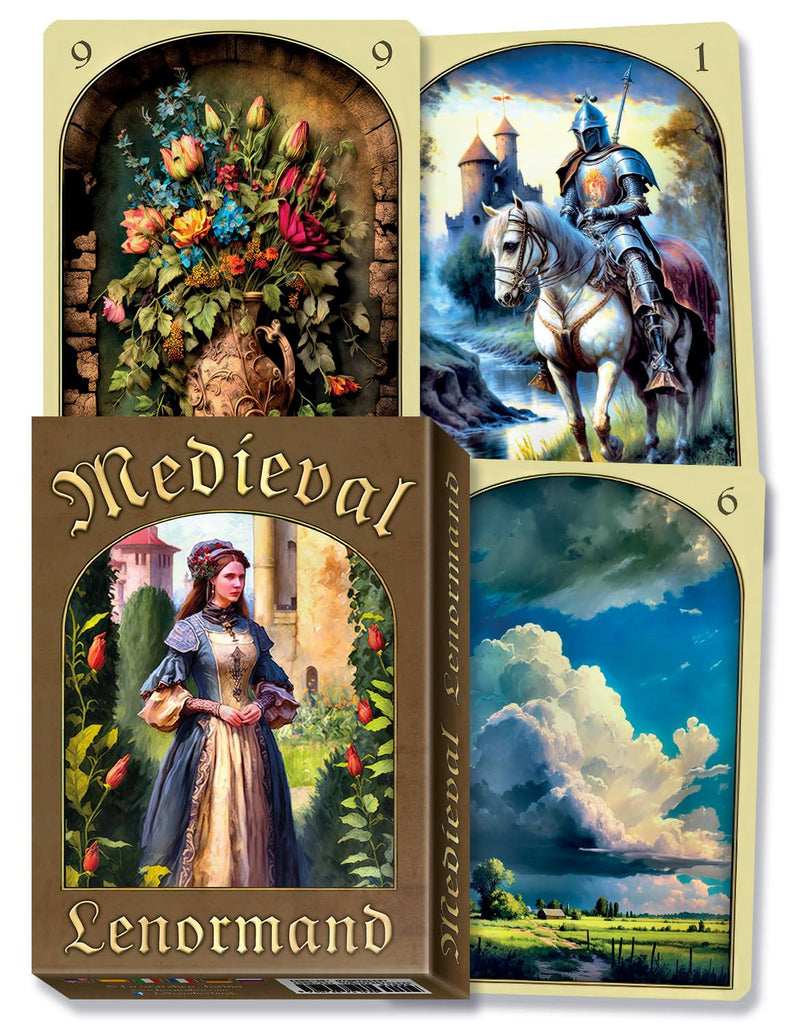 Medieval Lenormand Oracle Cards Lo Scarabeo