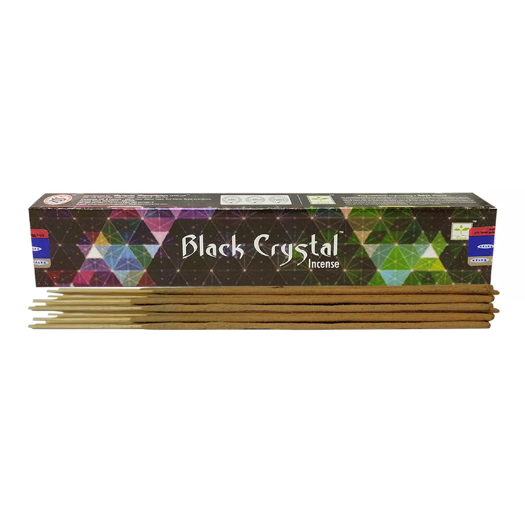 Satya Black Crystal Incense