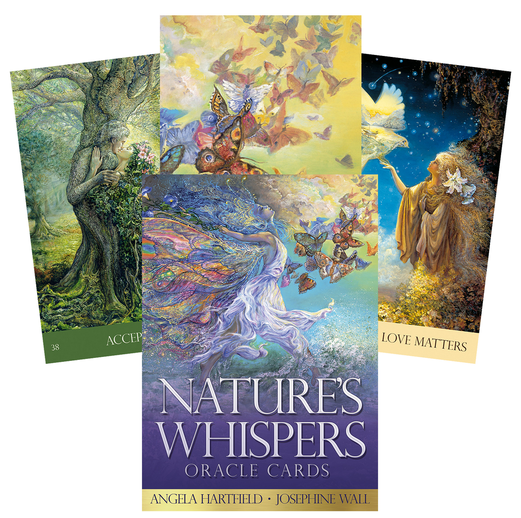 Natures Whispers Oracle Cards Blue Angel