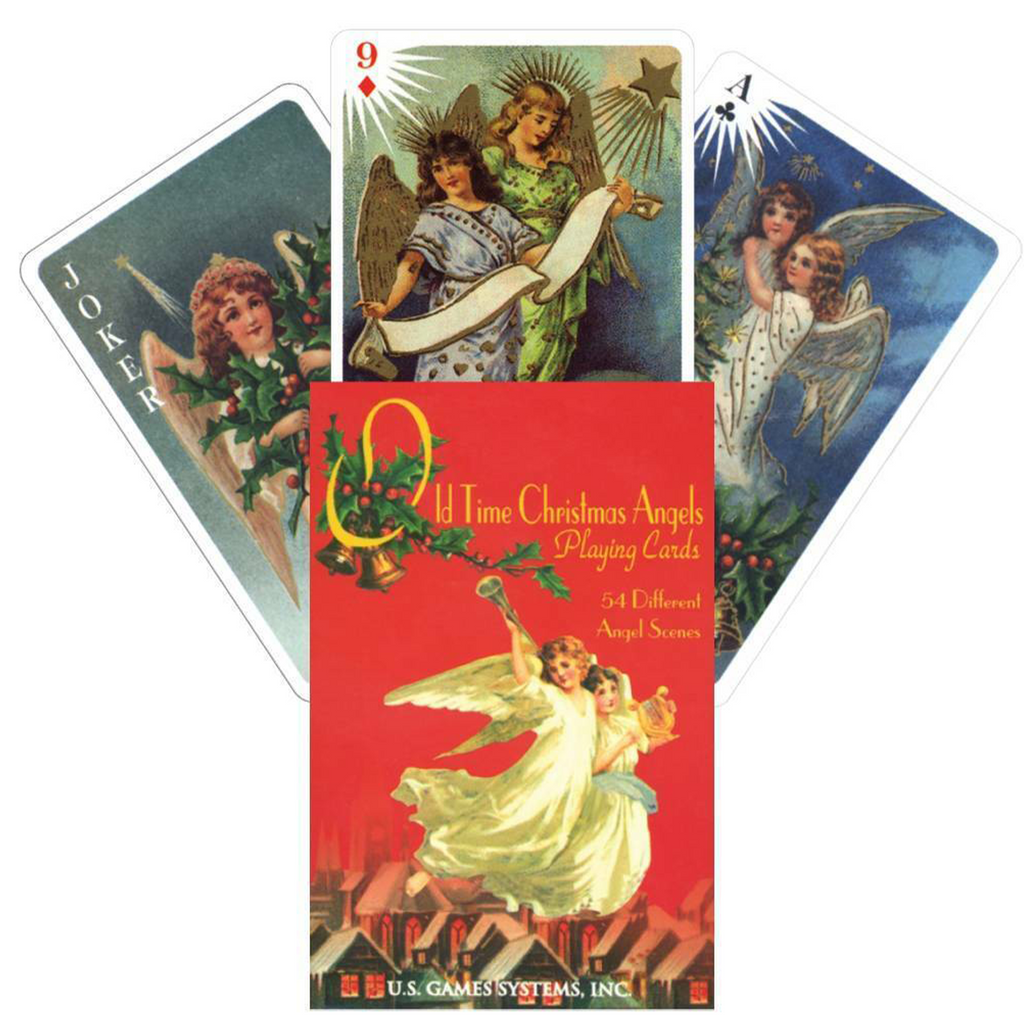 Old Time Christmas Angels Playing Cards US Games Systems