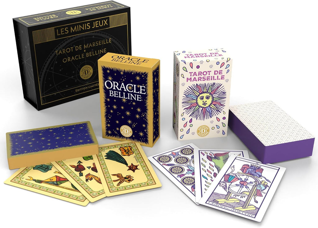 Minis Jeux Tarot de Marseille French edition Grimaud Cartomancie