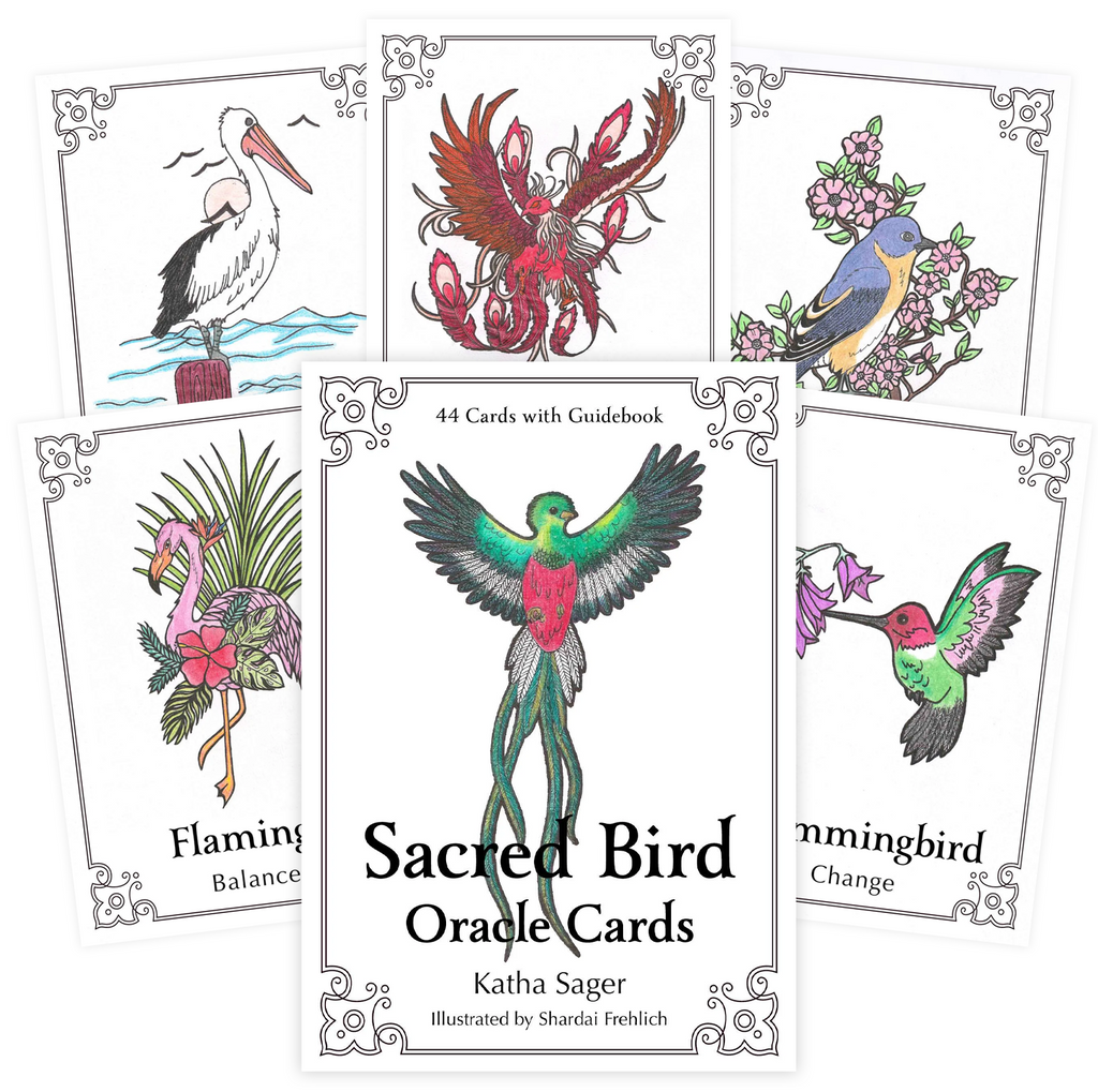 Sacred Bird Oracle Cards Animal Dreaming