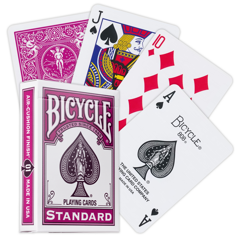 Bicycle Color Series #1 Berry playing cards