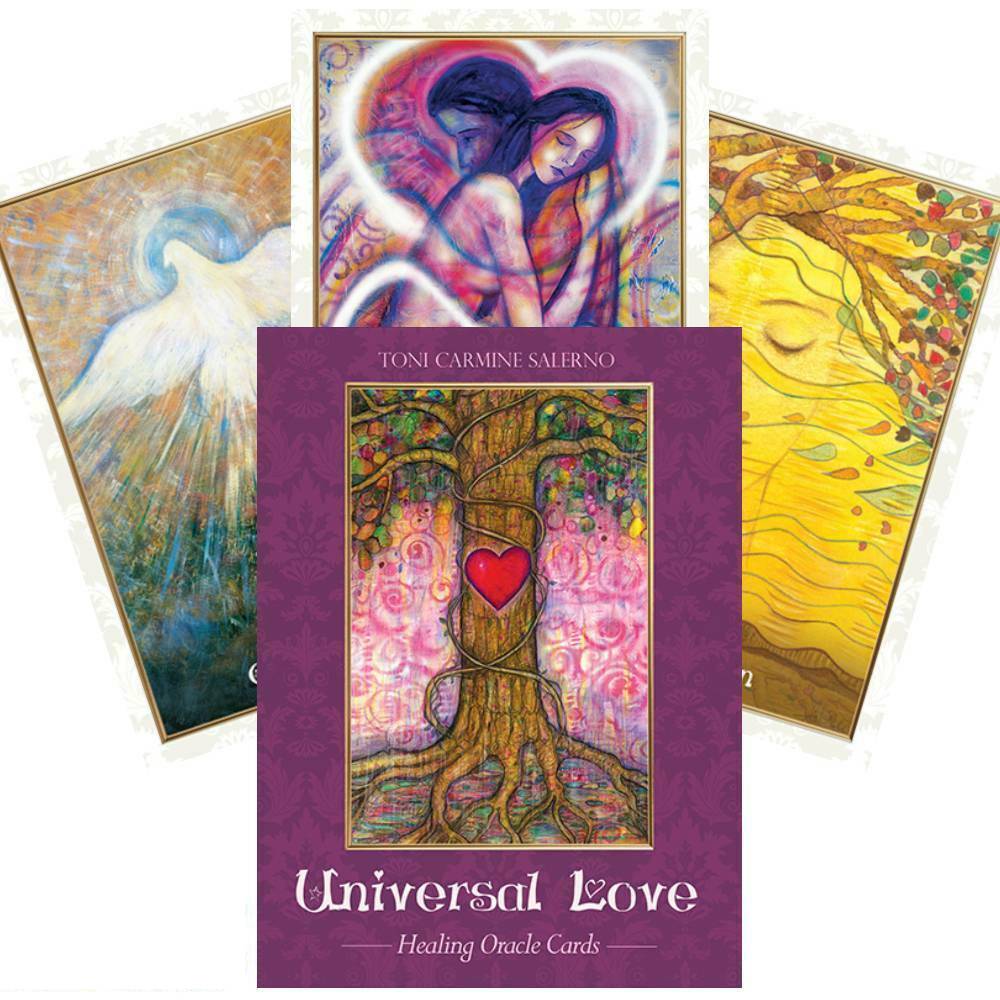 Universal Love Healing Oracle Cards Blue Angel