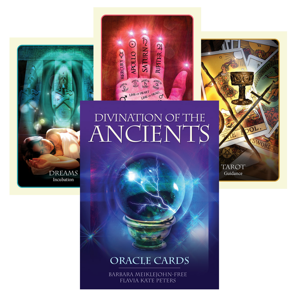 Divination of the Ancients Oracle cards Blue Angel