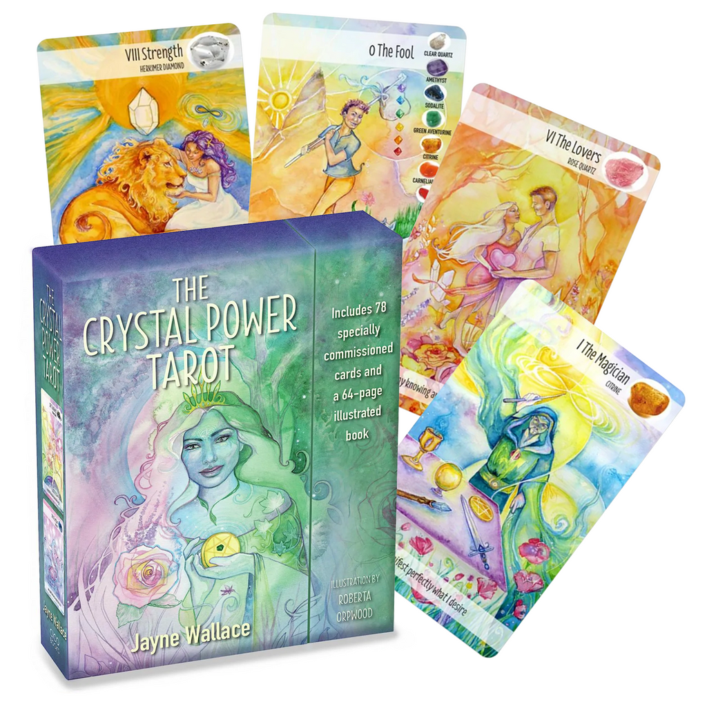 The Crystal Power Tarot Cards And Book Set Cico Books