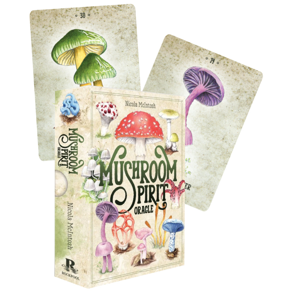 Mushroom Spirit Oracle cards Rockpool Publishing