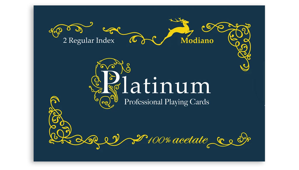 Modiano Platinum Acetate Quality Playing cards