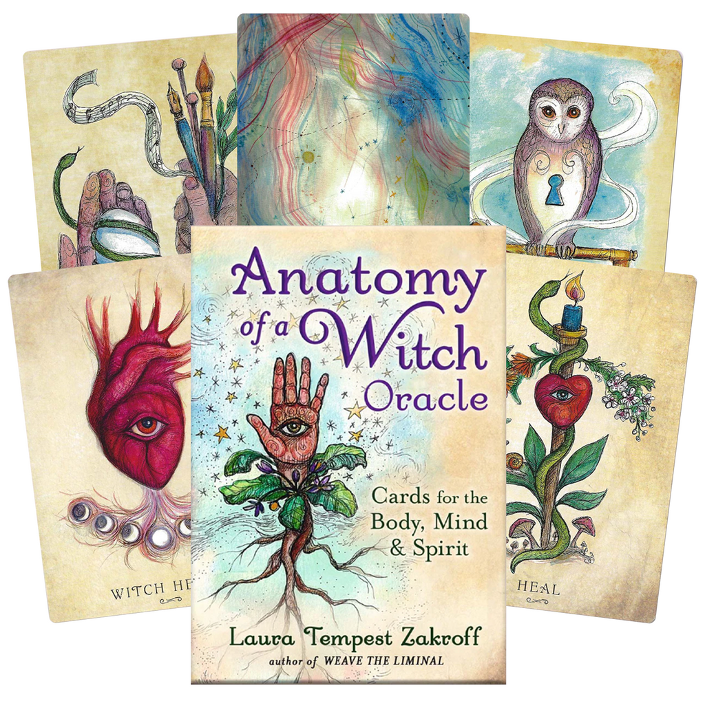 Anatomy Of A Witch Oracle Cards Llewellyn